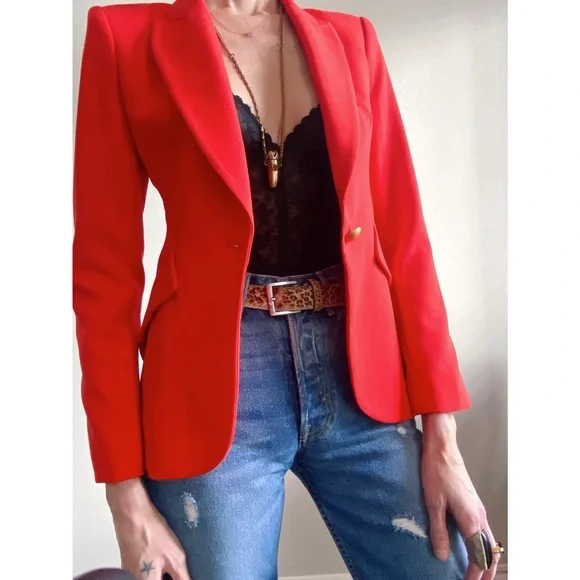 NWT L'AGENCE Chamberlain Blazer. Size 2- Small - Picture 6 of 10